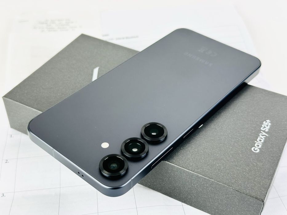 НОВ! Samsung Galaxy S25 Plus 5G 256GB 12RAM Blueblack 2г. Гаранция!