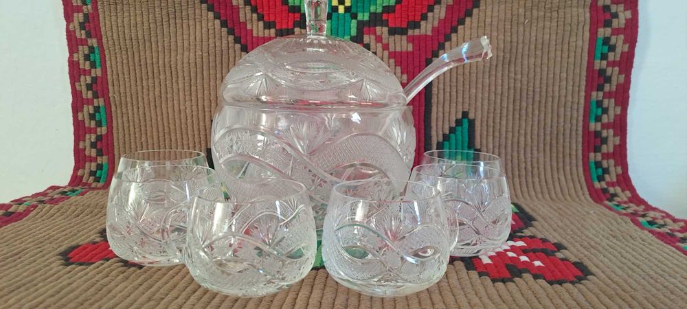 Сервиз Боле оловен кристал