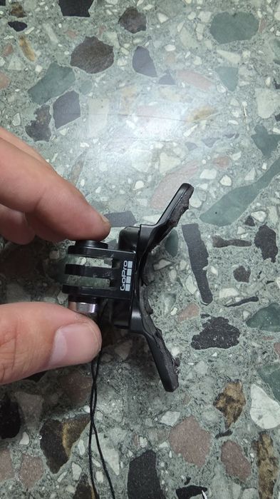 suport GoPro  cască moto