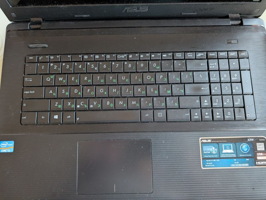 Лаптоп за части ASUS X75VB-TY099D