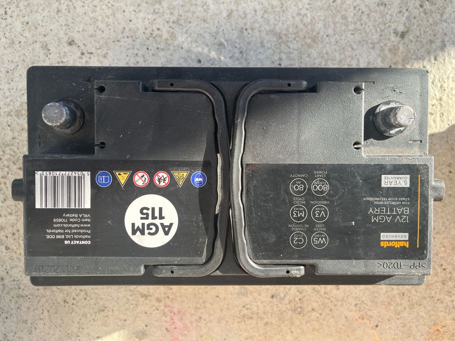 Baterii acumulator 12v, 80ah / 220ah mașina camion Mercedes Halfords