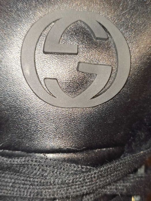 Gucci оригинални дамски сникърси от естествена кожа