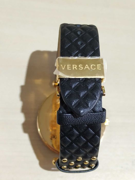 Ceas Versace Vanitas VK7 NOU 40mm Sapphire Crystal nepurtat Gold