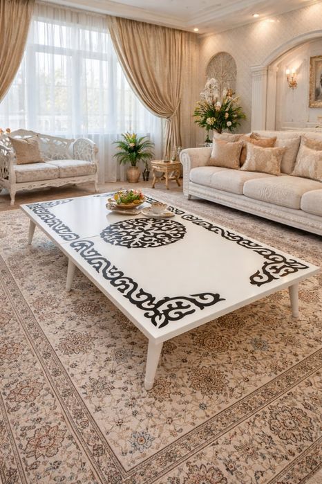 Жер столдар, жиналмалы дөңгелек төртбұрышты столдар