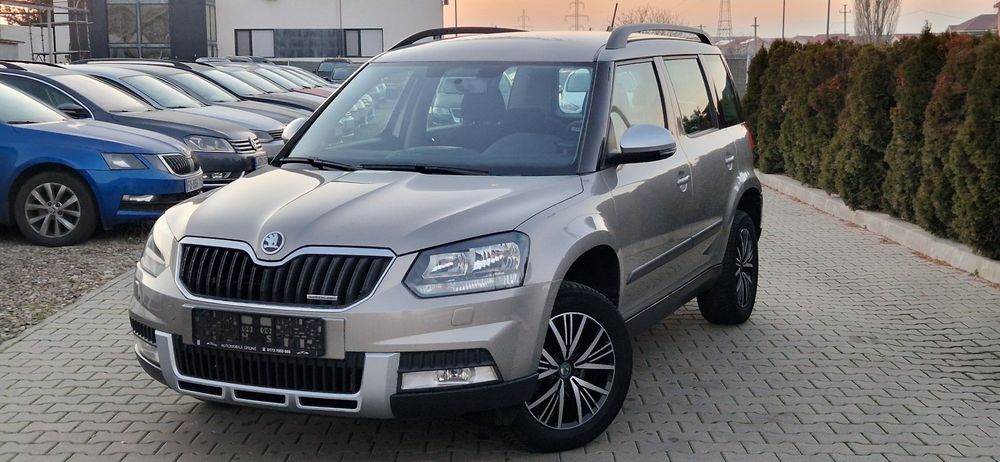 Vand Skoda Yeti 1.6 TDI 2014 Facelift RAR  EFECTUAT Model Style  RATE