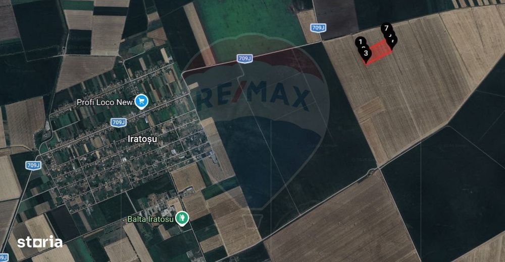 Teren extravilan 46,300mp Curtici