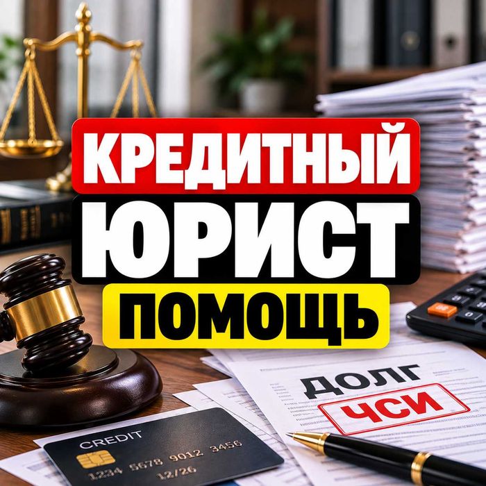 Опытный юрист по кредитам и долгам! Кредит заңгері!