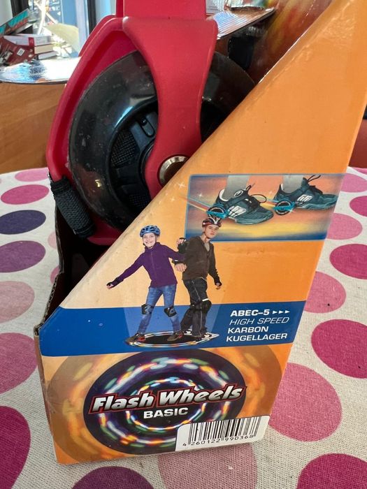 Role cu lumini pentru incaltaminte copii pana la 60 kg