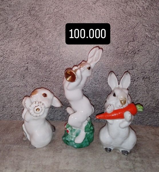 Фарфоровые статуэтки старая гжель и тд