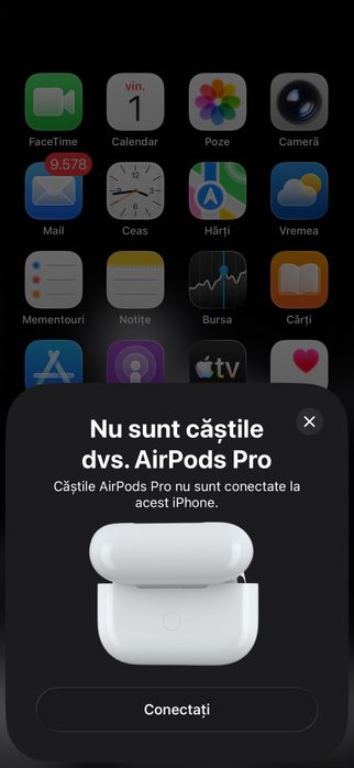Căști wirless Apple AirPods Pro2