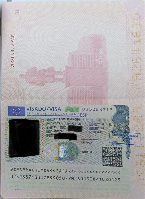 Шенгенская виза в Европу