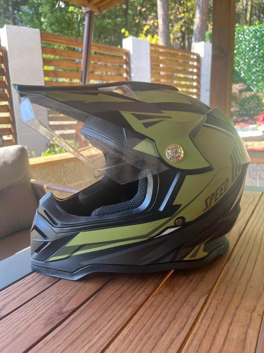 Мотокрос каска speed