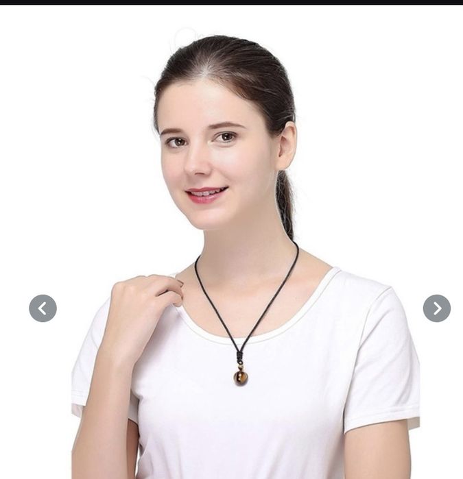 Pandantiv curativ ochi de tigru piatra naturala