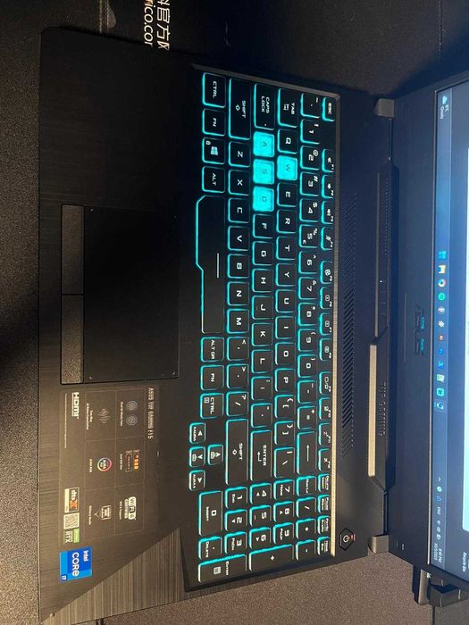ASUS TUF Gaming F15 i7-11800H, 1TB SSD, 16GB RAM, RTX 3050Ti 4GB