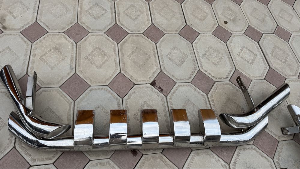 Защита бампера Прадо 150