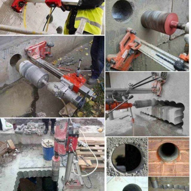 Алмазни бур бетон тешиш