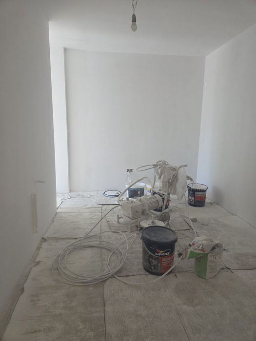 Glet grosier și finisaj mecanizat