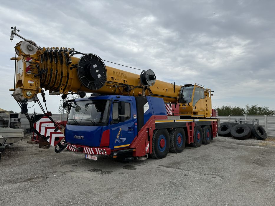 Macara 90t București 400lei/oră Închiriere 300km Proiecte Ireale