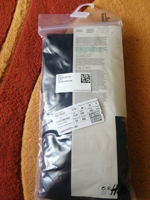 5 perechi boxeri H&M barbati/lenjerie