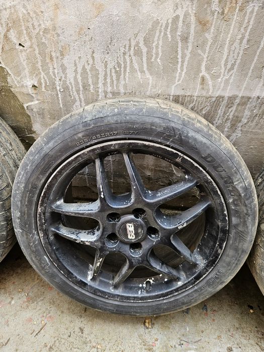 Vand URGENT Jante aliaj 17" BBS + anvelope Debica Presto UHP 235/45 R17