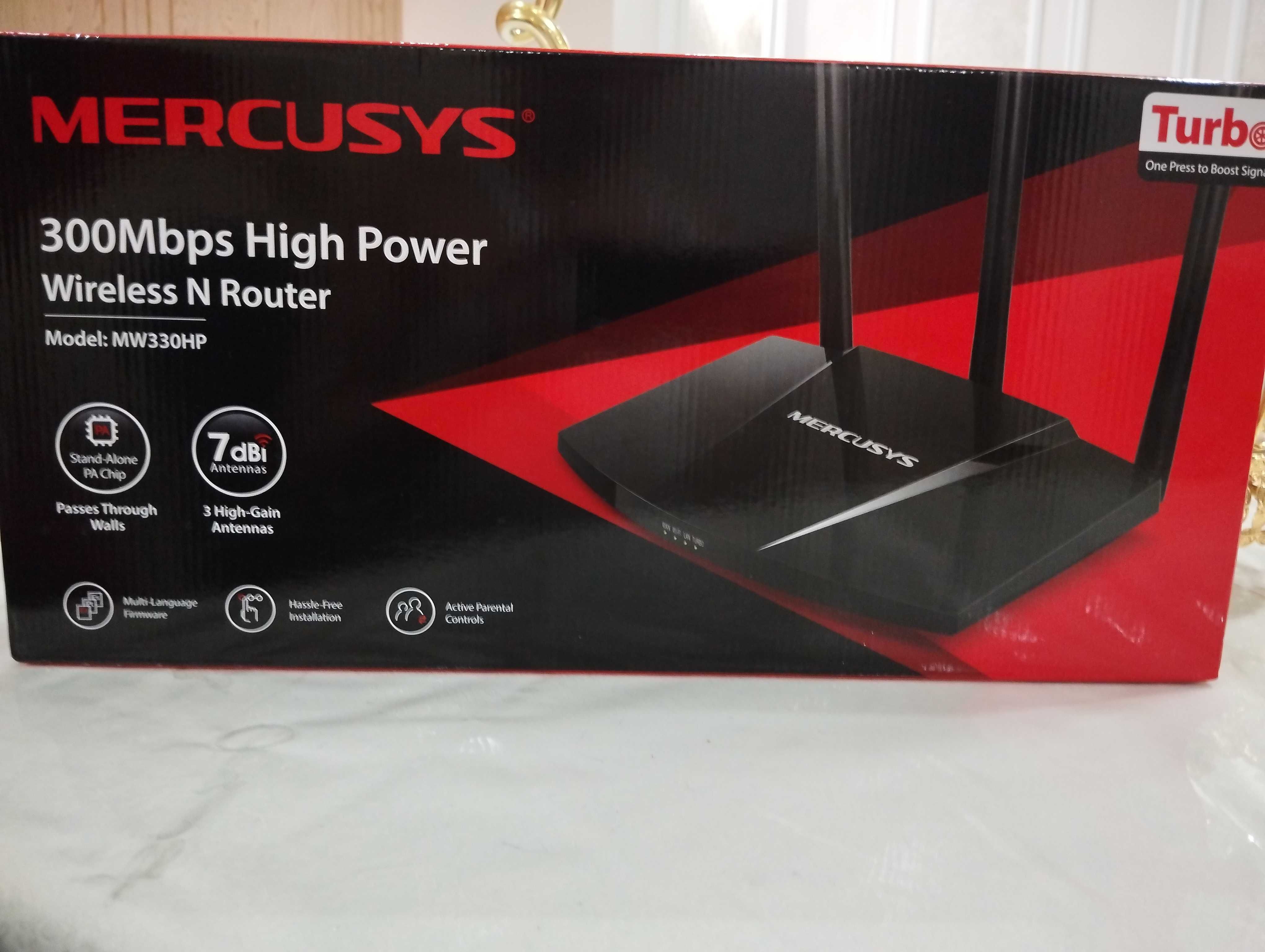 Mercusys MW330HP 300Mbps High Power Wireless N Router Price in