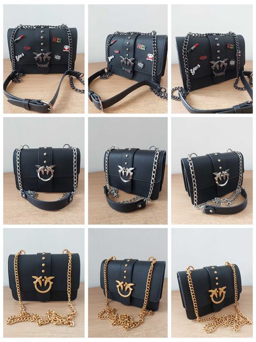 Дамска чанта луксозна pinko,karl lagerfeld,ysl
