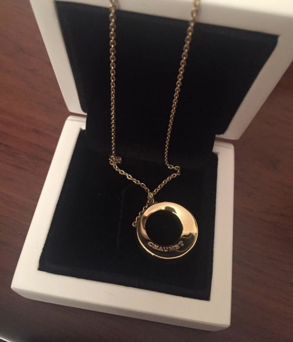 Золотой Кулон Chaumet