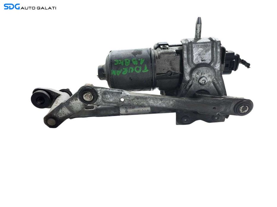 Ansamblu Brat cu Motoras Stergator Stanga Parbriz Volkswagen Touran 2004 - 2010 Cod 0390241717 1T0955119A [L7153]