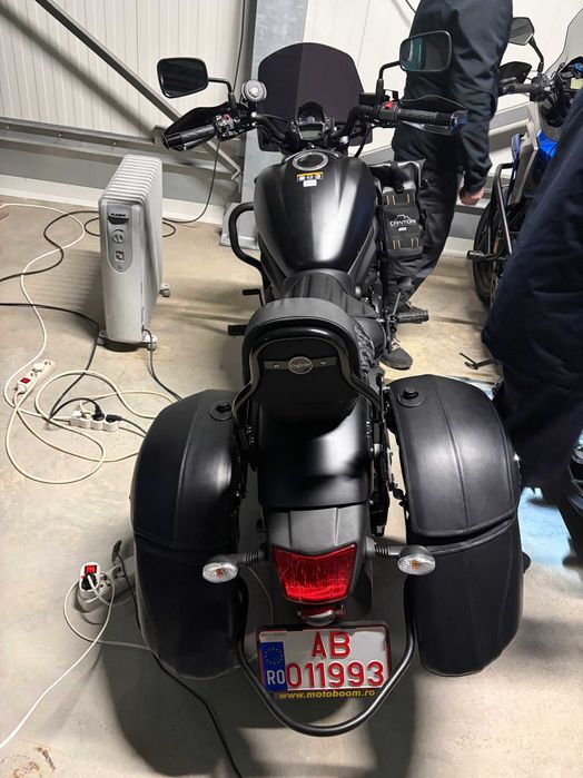 cutii laterale moto kawasaki Vulcan S/Cafe 15-25 + genti interioare