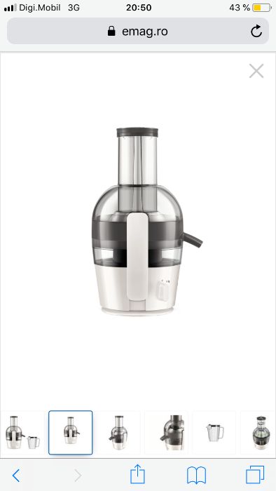 Storcator de fructe Philips