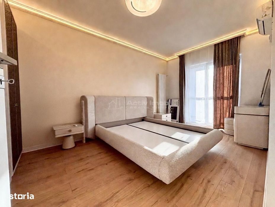 Apartament 3 camere bloc nou - 68 mp  util + balcon 10 mp - Mobilat si