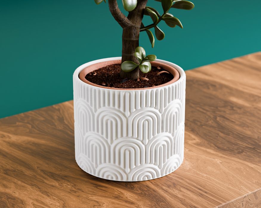 Ghiveci Minimalist Elegant si Modern13,5x13,5 cm
