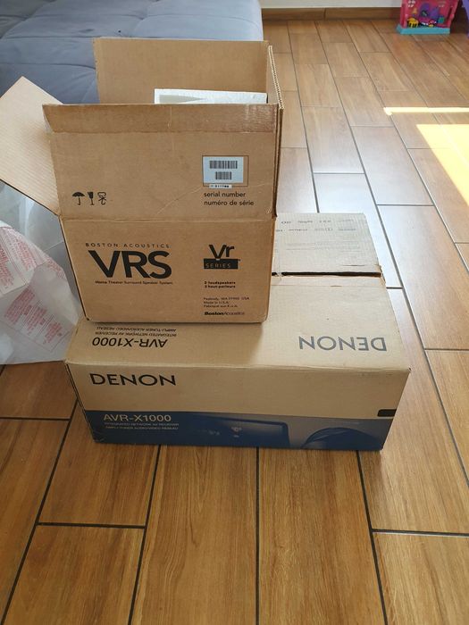 Boston Acoustics 4.1 + Denon AVR-X1000