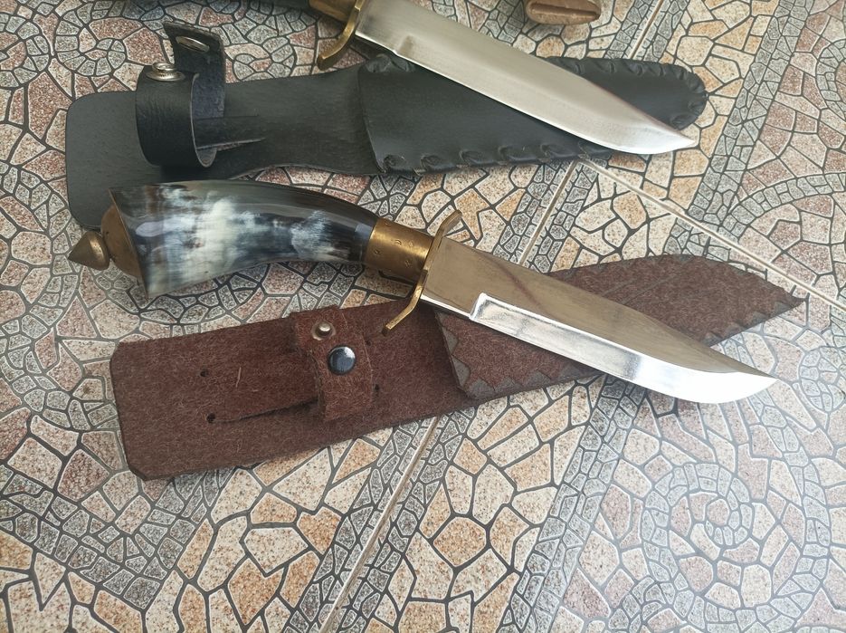 Стар български ловен нож 3 броя