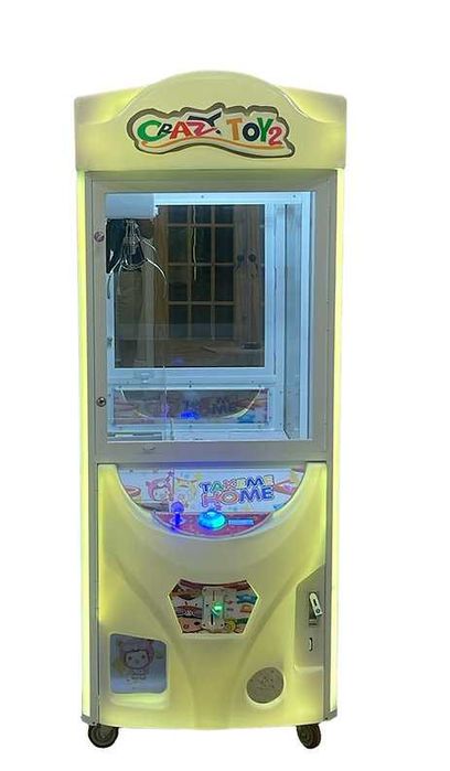 Кран за играчки Crazy Toy 2. Кран за плюшени играчки на житони или евро центове