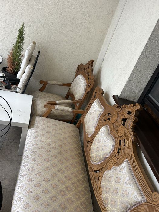 Canapea si fotolii antice / vintage - stare foarte buna