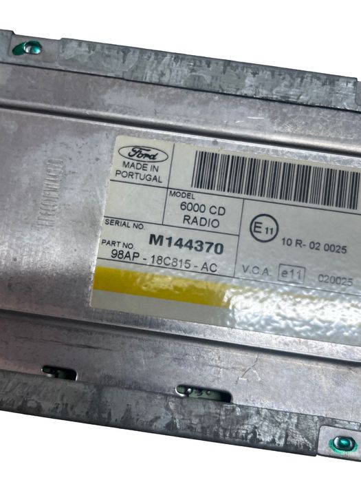 Radio Cd Ford Focus Estate Dnw 1999 - 2007 98Ap-18C815-Ac