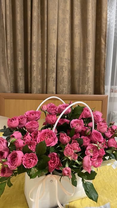 Кустовые розы за 10тыс