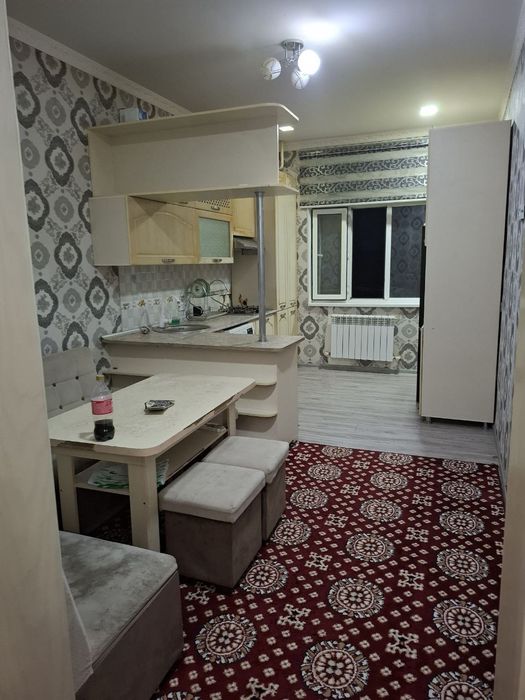 Квартира 2 хонали ижарага берилади .