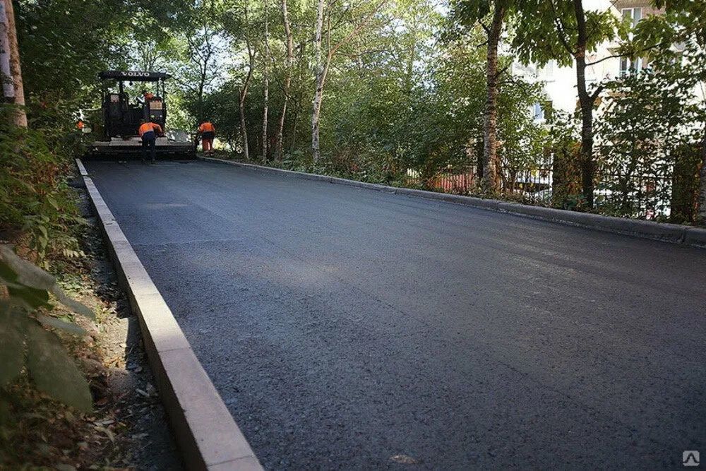 Асфальтирование.Асфальт