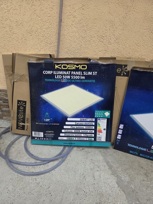 Panel led slim incastrat 50 W