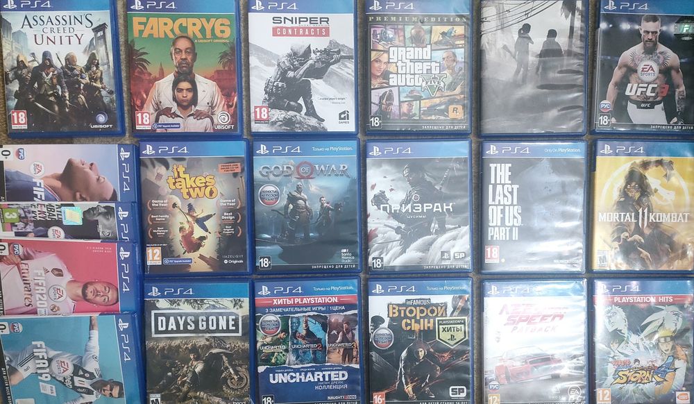 Игры на ps4 обмен