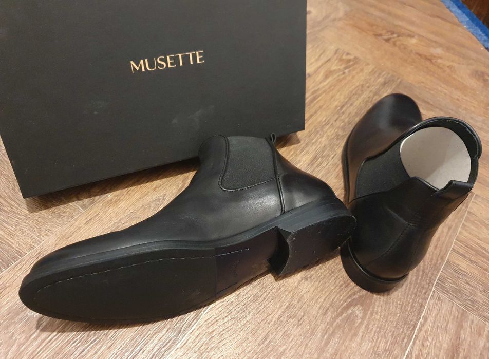 Pantofi barbati piele naturala, Musette, marimea 42