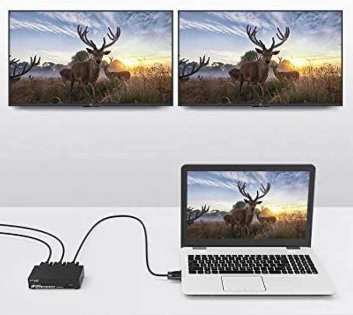 Splitter VGA cu 1 intrare și 2 ieșiri