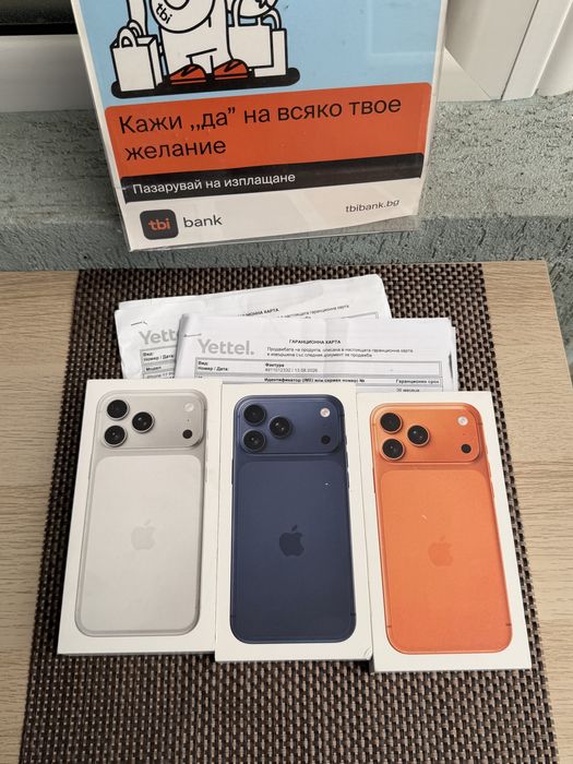 НОВ! 256Gb *ЛИЗИНГ* iPhone 17 Pro Max Cosmic Orange Deep Blue Silver 36М ГАР