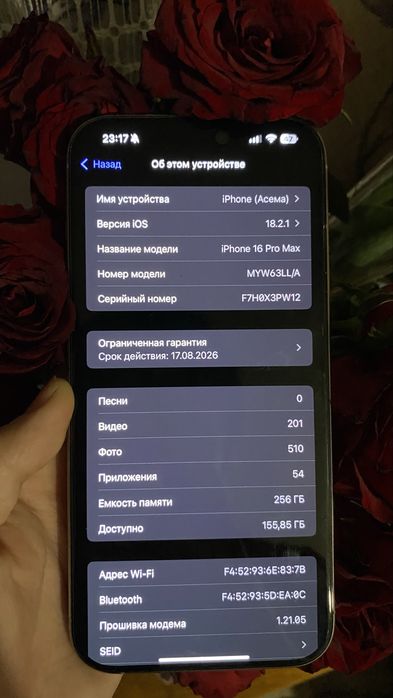 Айфон 16 про мах