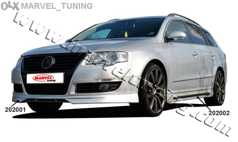 Тунинг Кит (комплект спойлери) за Vw Passat B6 (3c) (пасат)