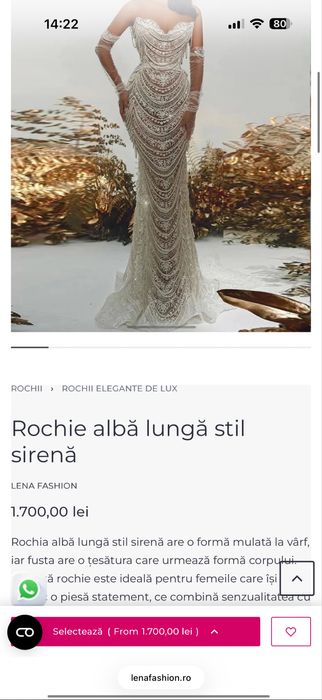 Rochie stare civilă