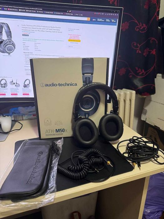 Casti Audio-Technica ATH-M50x