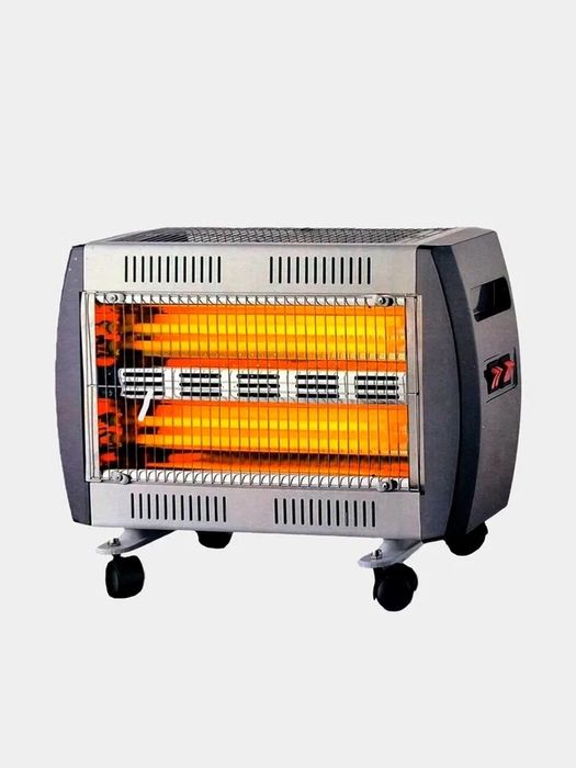 Электрический обогреватель nikai инфракрасный, кварцевый, 2000Вт